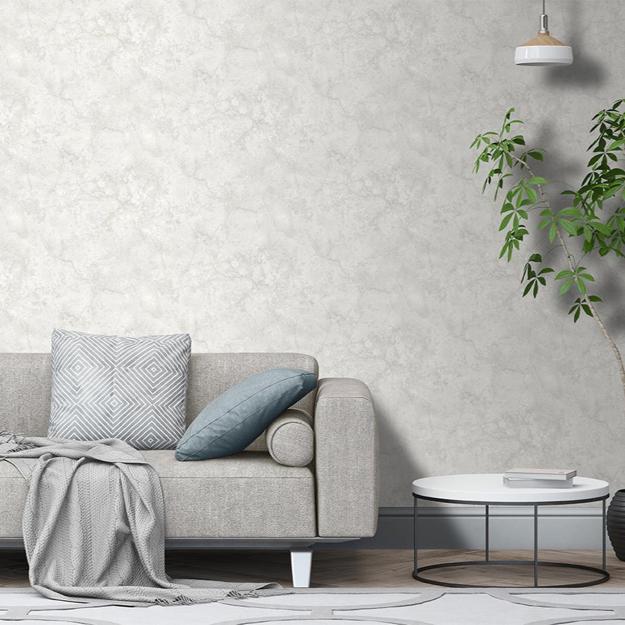 Marble Wallpaper - White room view