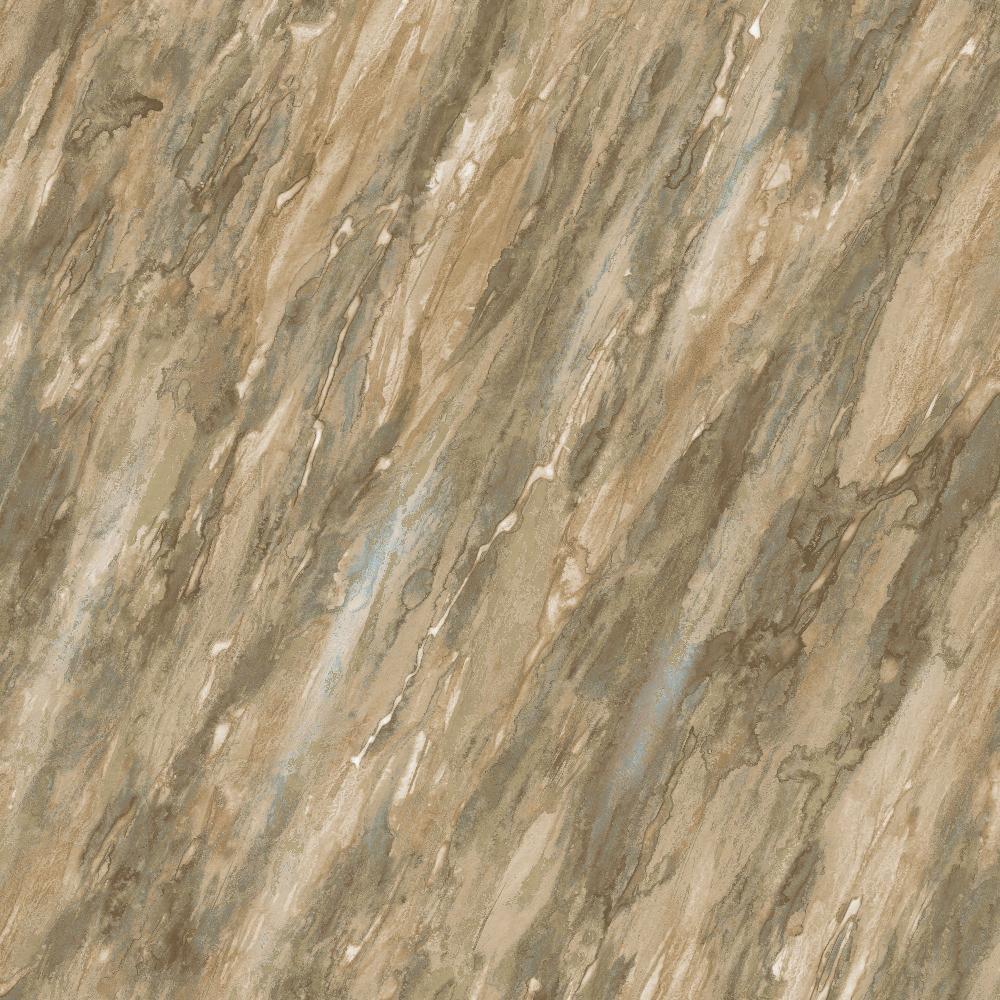 Luxe Marble (with Glint) Wallpaper - Taupe pattern