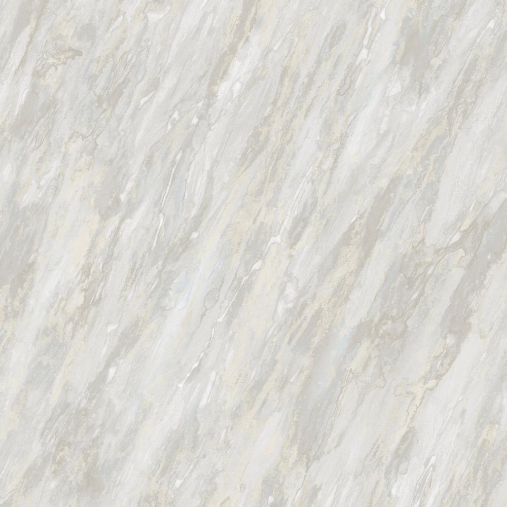 Luxe Marble (with Glint) Wallpaper - Light Grey pattern
