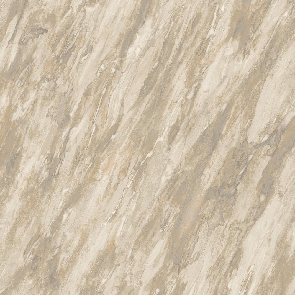 Luxe Marble (with Glint) Wallpaper - Beige pattern