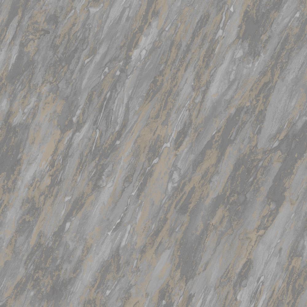 Luxe Marble (with Glint) Wallpaper - Dark Grey pattern