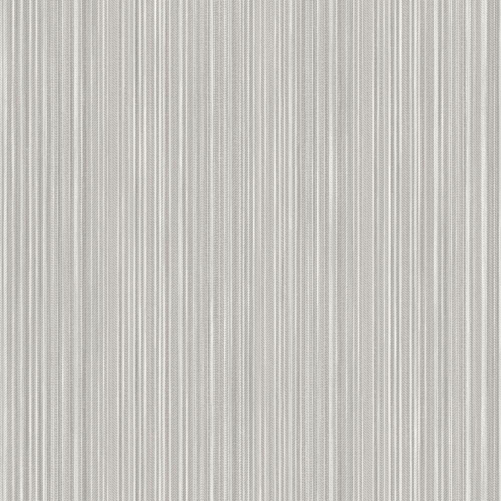 Glint Stria Stripe Wallpaper - Light Grey pattern