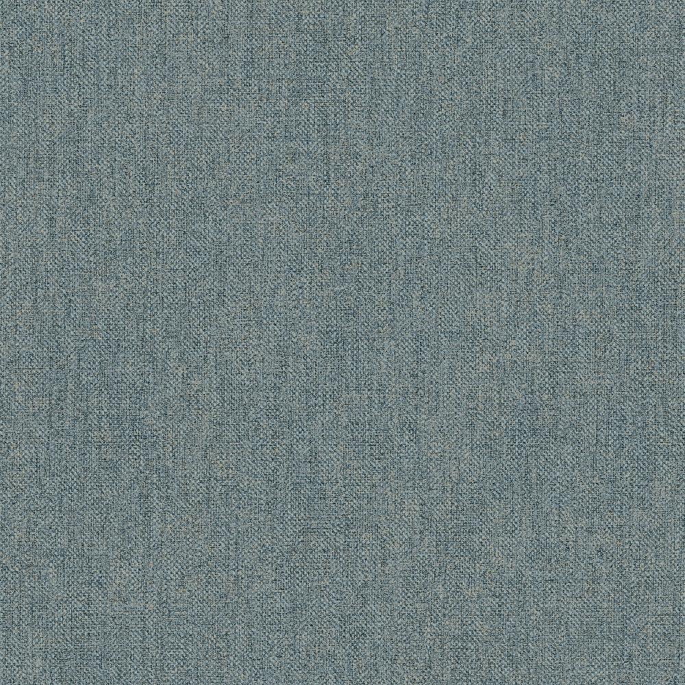 Lustre Linen Wallpaper - Blue pattern