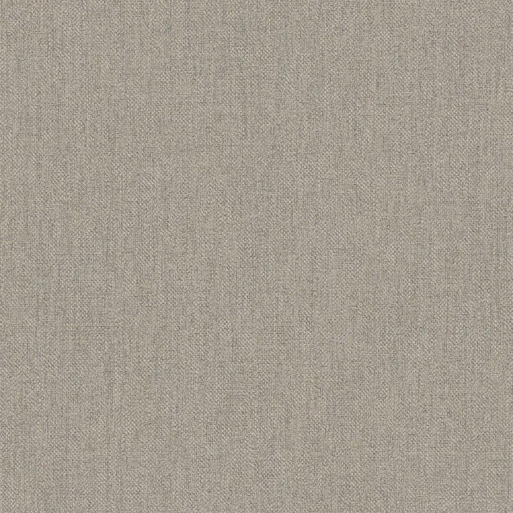 Lustre Linen Wallpaper - Taupe pattern