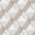 Modern Losange Wood Wallpaper - Beige pattern