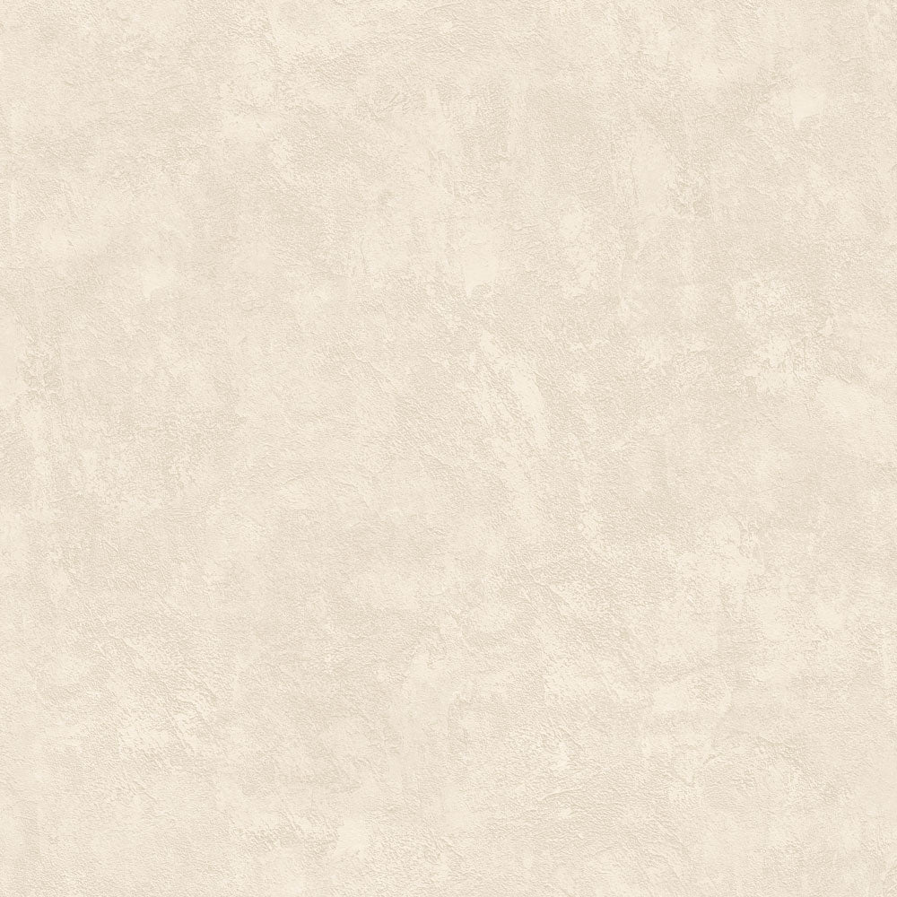 Faux Concrete Plaster Texture Wallpaper - Beige pattern
