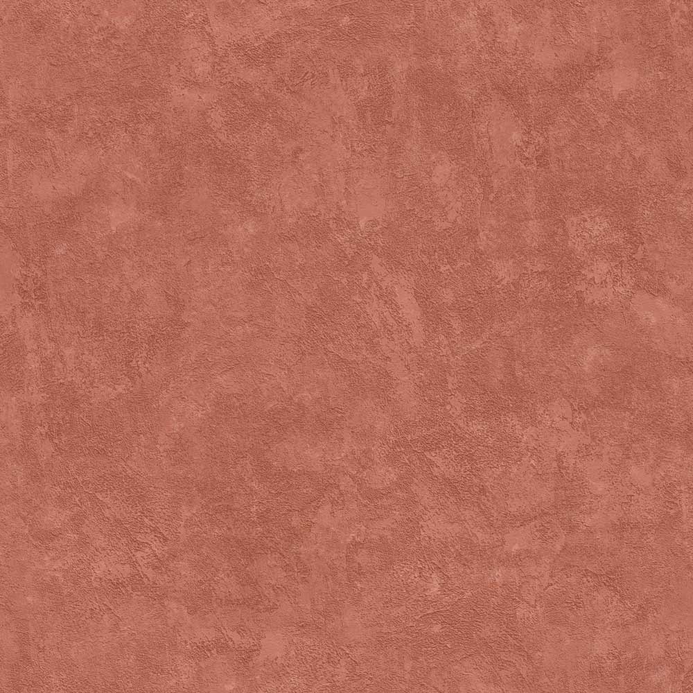 Faux Concrete Plaster Texture Wallpaper - Red pattern