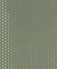 Load image into Gallery viewer, Tudor Star Metallic Wallpaper - Colorway: Arsenic - Fable Collection by M&amp;K Studios - Swatch