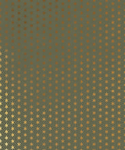 Load image into Gallery viewer, Tudor Star Metallic Wallpaper - Colorway: Moss - Fable Collection by M&amp;K Studios - Swatch
