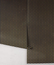 Load image into Gallery viewer, Tudor Star Metallic Wallpaper - Colorway: Night - Fable Collection by M&amp;K Studios - Roll