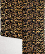 Load image into Gallery viewer, Wildcat Metallic Wallpaper - Colourway: Champagne (Gold) - Roll