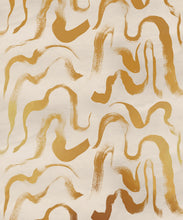 Load image into Gallery viewer, Oxbow Metallic Wallpaper - Colourway: Gold - Swatch