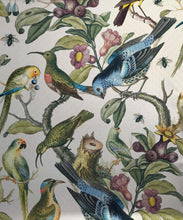 Load image into Gallery viewer, Ornithology Metallic Wallpaper - Colourway:  - Swatch