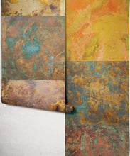 Load image into Gallery viewer, Bronze &amp; Copper Metallic Wallpaper - Roll