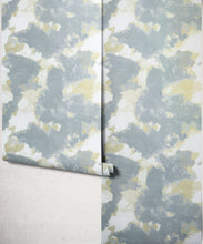 Load image into Gallery viewer, Autumn Path Metallic Wallpaper - Colourway: Bronze (Silver) - Roll