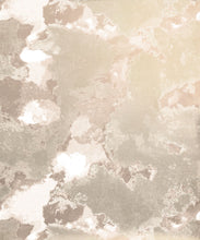 Load image into Gallery viewer, Autumn Path Metallic Wallpaper - Colourway: Natural (Silver) - Swatch