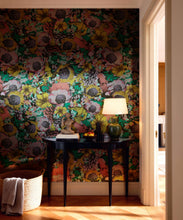 Load image into Gallery viewer, Felicity Metallic Wallpaper - Colourway: - Insitu