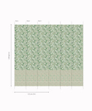 Load image into Gallery viewer, Climbing Sweet Pea Frieze Mural • Sage &amp; Cane • Panels