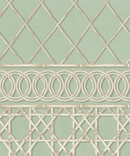 Load image into Gallery viewer, Colony Frieze Mural • Sage &amp; Cane • Swatch