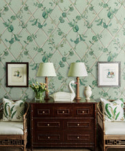 Load image into Gallery viewer, Grande Ivy Wallpaper • Sage &amp; Cane • Insitu