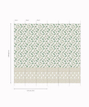 Load image into Gallery viewer, Ivy Frieze Mural • Irish Linen &amp; Cane • Panels