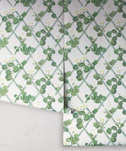 Load image into Gallery viewer, Primrose Garden Wallpaper - Maine House Interiors - Colorway: Yellow - Roll