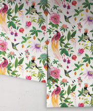 Load image into Gallery viewer, Gardenia Wallpaper • Ivory • Rolls