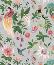 Load image into Gallery viewer, Gardenia Wallpaper • Opal • Swatch