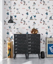 Load image into Gallery viewer, Baseball Wallpaper • Blue Crew • Insitu