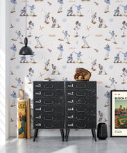 Load image into Gallery viewer, Baseball Wallpaper • Redbirds • Insitu