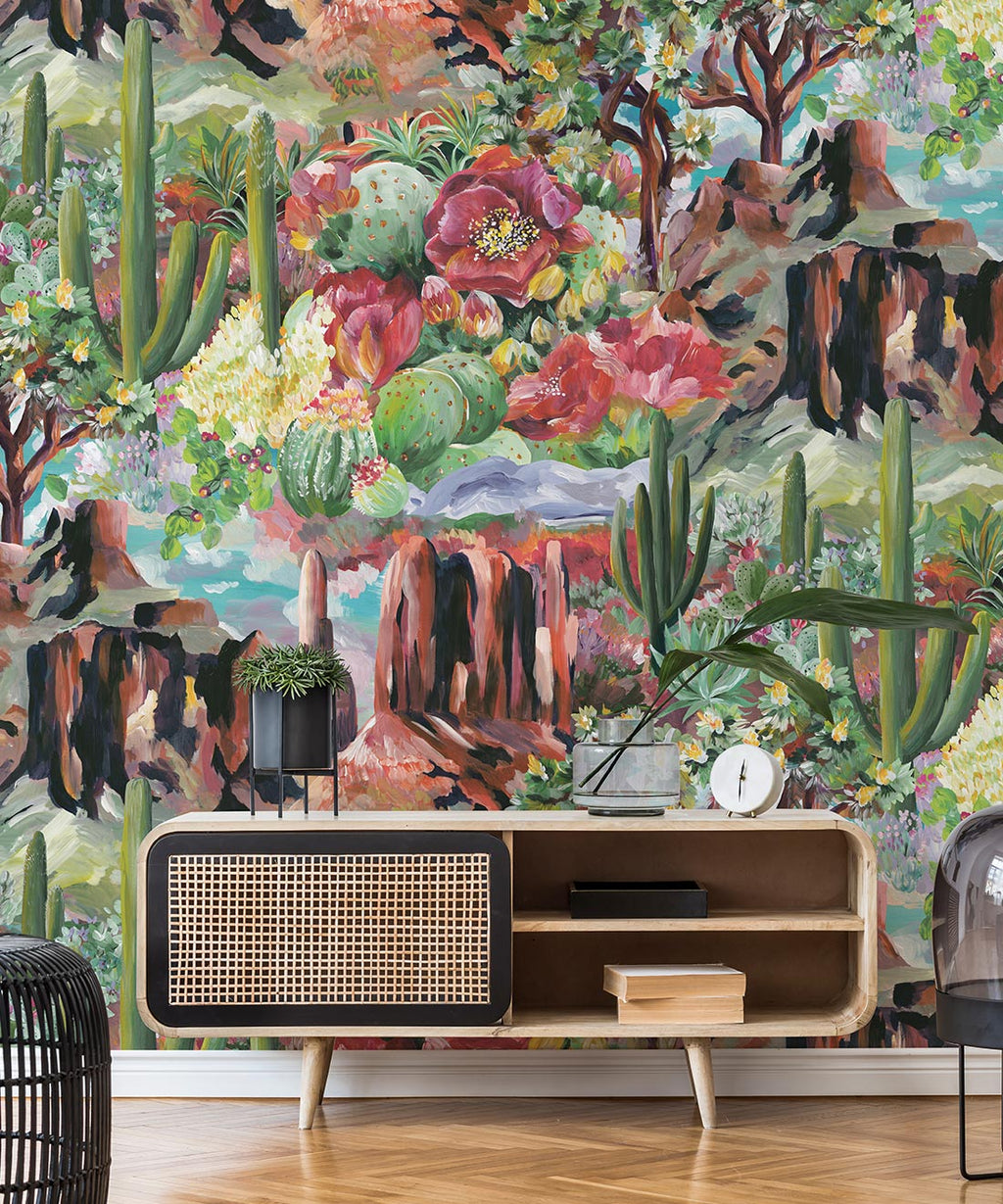 Desert Skies Mural • Bright • Insitu