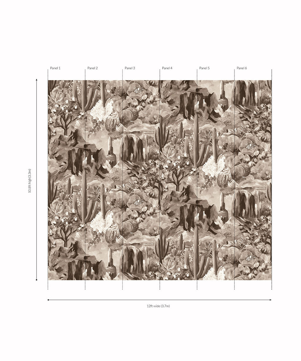 Desert Skies Mural • Vintage • Panels