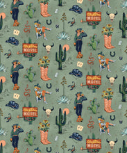 Load image into Gallery viewer, Milton &amp; King Studio • Trail Tales Wallpaper • Colorway: Denim • Swatch