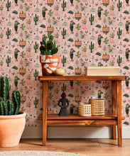 Load image into Gallery viewer, Milton &amp; King Studio • Trail Tales Wallpaper • Colorway: Dolly • Insitu
