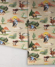 Load image into Gallery viewer, Frontier Wallpaper - Colorway: Canvas - Roll