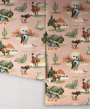 Load image into Gallery viewer, Frontier Wallpaper - Colorway: Dusty - Roll