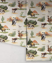 Load image into Gallery viewer, Frontier Wallpaper - Colorway: Stone - Roll