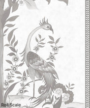Load image into Gallery viewer, Pavilion Mural - Palace Grove Collection - M&amp;K Studio - Swatch - Colorway: Ivory