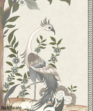 Load image into Gallery viewer, Pavilion Mural - Palace Grove Collection - M&amp;K Studio - Swatch - Colorway: Linen