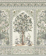 Load image into Gallery viewer, Pavilion Mural - Palace Grove Collection - M&amp;K Studio - Swatch - Colorway: Linen