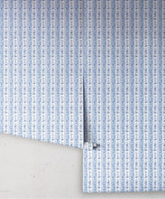 Load image into Gallery viewer, Garland Wallpaper - Palace Grove Collection - M&amp;K Studio - Roll - Colorway: Sapphire