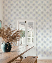 Load image into Gallery viewer, Posey Wallpaper - Palace Grove Collection - M&amp;K Studio - Insitu - Colorway: Sapphire