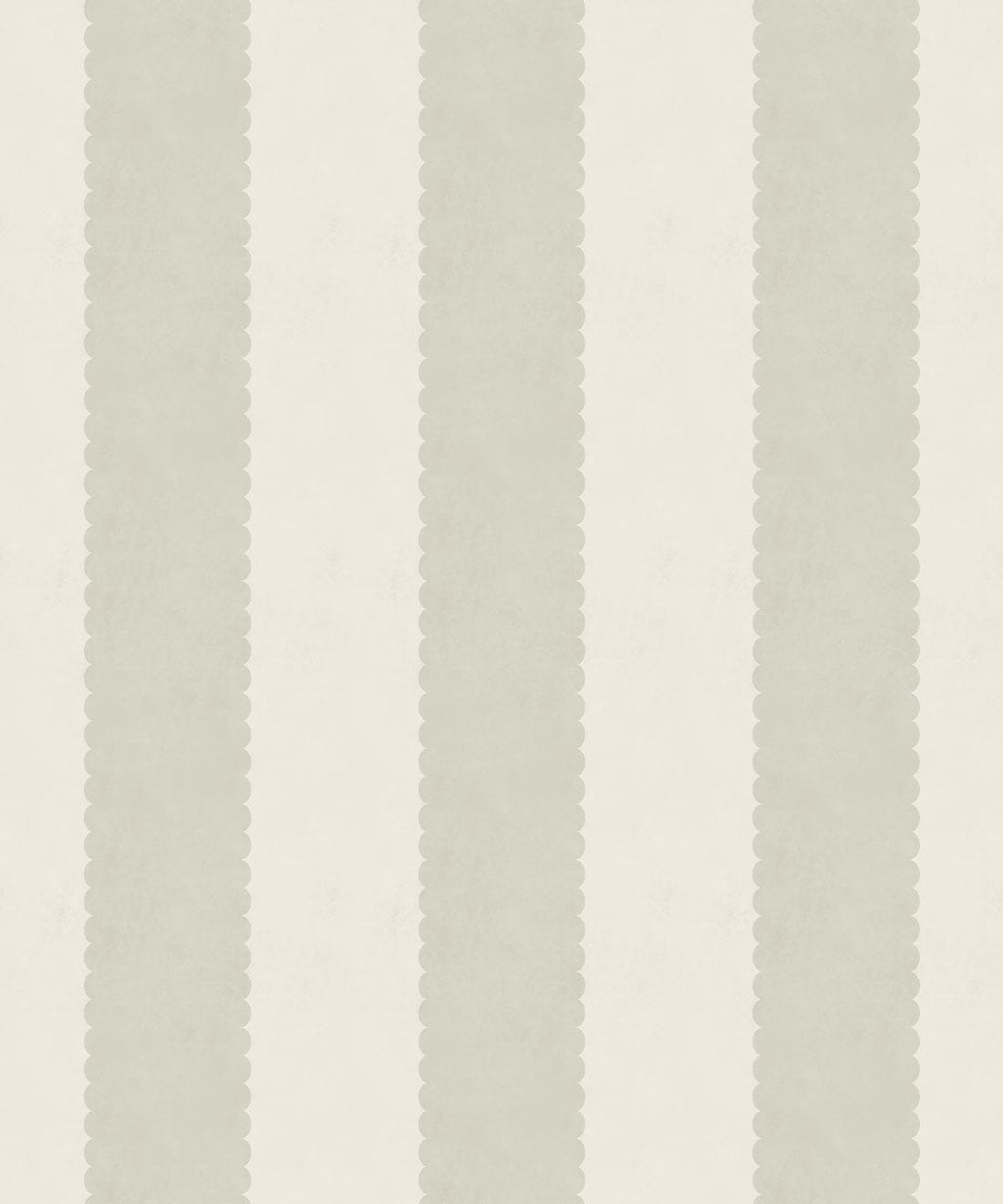 Scallop Stripe Wallpaper - Palace Grove Collection - M&K Studio - Swatch - Colorway: Linen