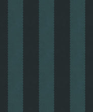 Load image into Gallery viewer, Scallop Stripe Wallpaper - Palace Grove Collection - M&amp;K Studio - Swatch - Colorway: Topaz