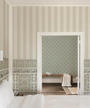 Load image into Gallery viewer, Geranium Wallpaper - Palace Grove Collection - M&amp;K Studio - Insitu - Colorway: Duck Egg