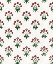 Load image into Gallery viewer, Geranium Wallpaper - Palace Grove Collection - M&amp;K Studio - Swatch - Colorway: Ruby