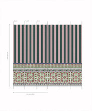 Load image into Gallery viewer, Pietra Mural - Palace Grove Collection - M&amp;K Studio - Swatch - Colorway: Roll