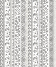 Load image into Gallery viewer, Ribbon Wallpaper - Palace Grove Collection - M&amp;K Studio - Swatch - Colorway: Ivory