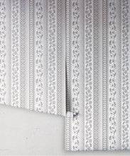 Load image into Gallery viewer, Ribbon Wallpaper - Palace Grove Collection - M&amp;K Studio - Roll - Colorway: Ivory