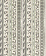 Load image into Gallery viewer, Ribbon Wallpaper - Palace Grove Collection - M&amp;K Studio - Swatch - Colorway: Linen